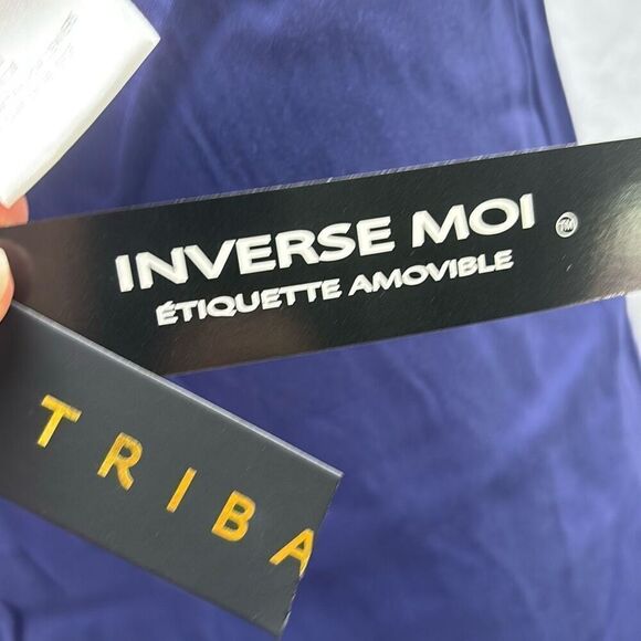 New w/tag Tribal Jeans reversible tank top shirt blue/boho XS - Picture 7 of 10